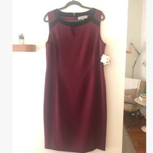 Maroon Dress